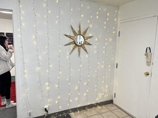 Cute lighted wall