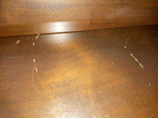 Dresser stratched terrible