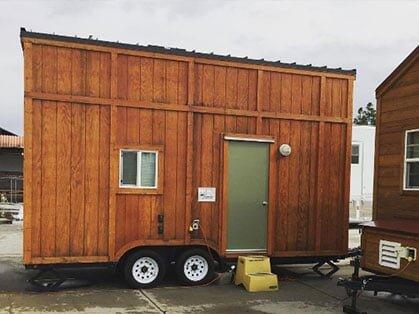 Tiny home build in California