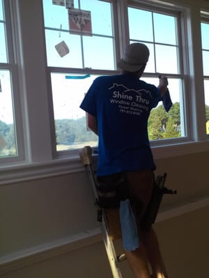 Whether its a construction cleaning or a basic home cleaning, we do our best to let the sun Shine Thru your windows. 