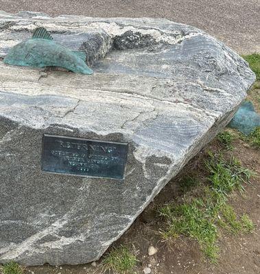 Interesting park bench