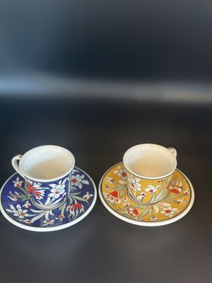 Handmade Turkish coffee cups