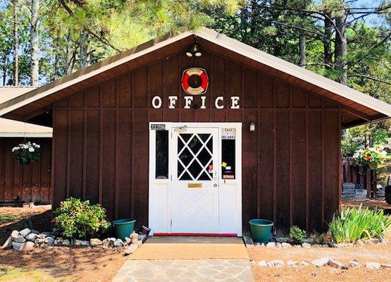 Camp Office at the traffic control gate