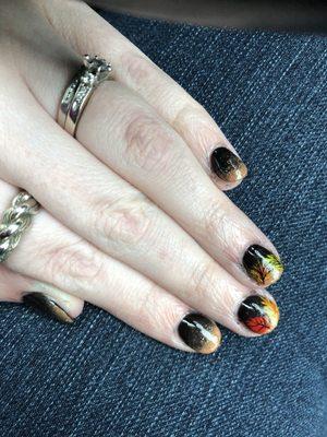 Fall nails! They do such amazing work!!