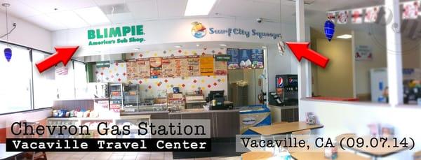 Vacaville Travel Center (Blimpie Sandwiches & Surf City Squeeze)