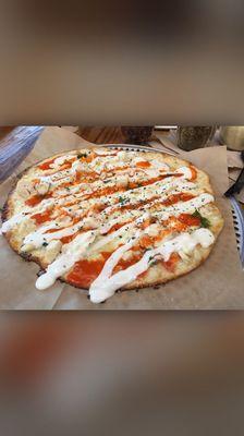 Buffalo chicken pizza