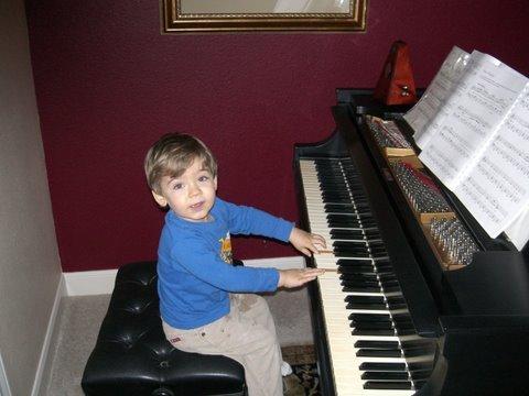 My Grandson Nikita playing some Rachmaninoff