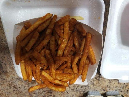 Cajun fries too