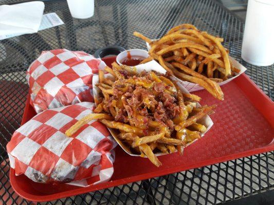 Burgers & fries!