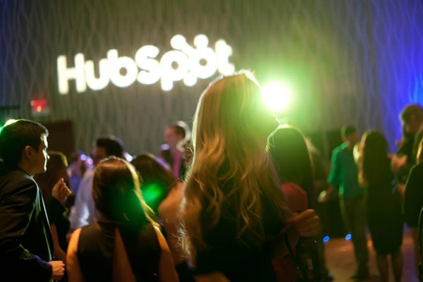 Staff Dancing to DJ Nick Sal at HubSpot Company Holiday Party, Boston Renaissance Waterfront Hotel, 2013