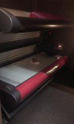 Try out one of our 12 minute advanced beds! Designed to tan you for 4 minutes for everyone 1 you would spend in a standard bed.