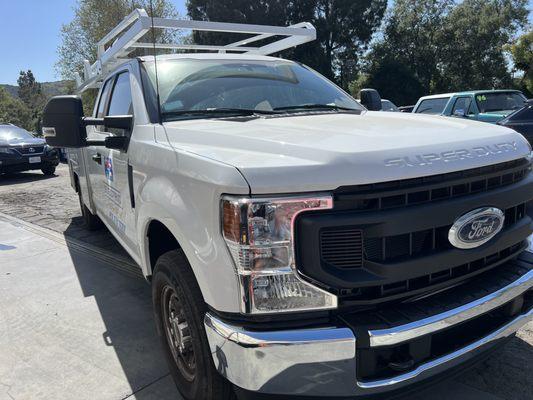 Ford F-150 front end repair