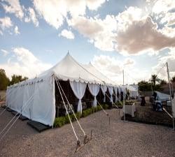 Tenting for a wedding done by Current Events