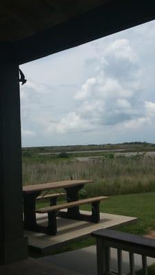 View looking looking East from The Pavilion.