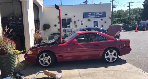 R129 Mercedes SL500 Diagnostics