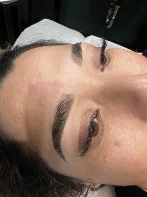 Eyebrow tint