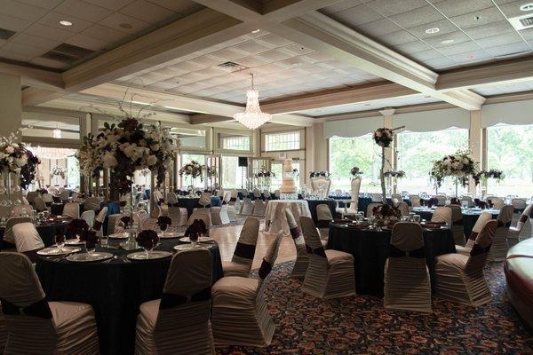 Wedding Decor at Anderson Country Club (Full-Service Decor)