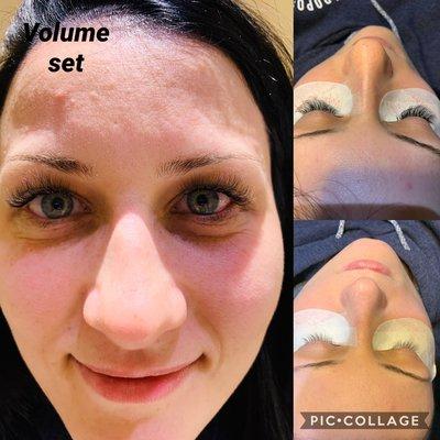 Lash extensions "volume set"