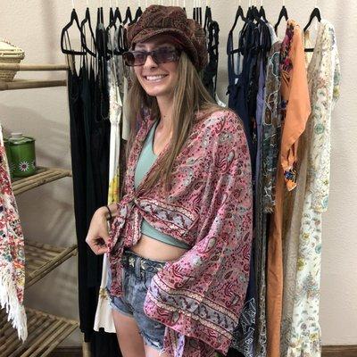 Boho style clothing