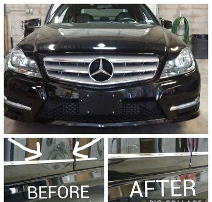 high end car dent repair