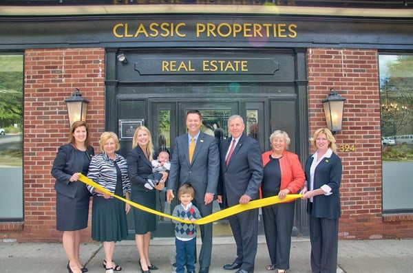 In 2014 Classic Properties celebrated a ribbon cutting of our newly renovated corporate office in Downtown Clarks Summit.