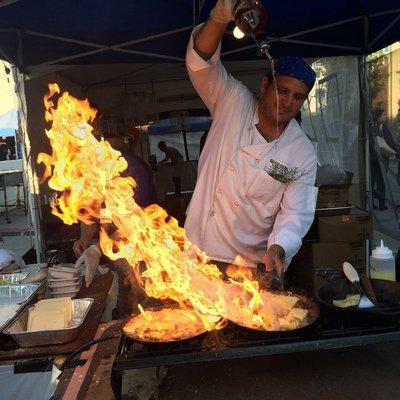 Saganaki | Santa Cruz Greek Festival