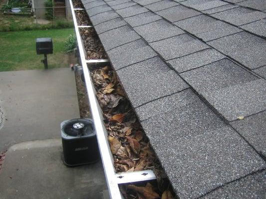 Call us, We'll get those gutters cleaned out!