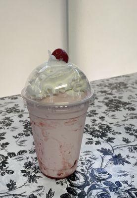 Strawberry milkshake