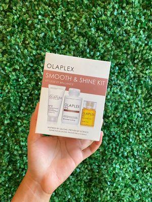 olaplex kit sold in store to treat hair at home