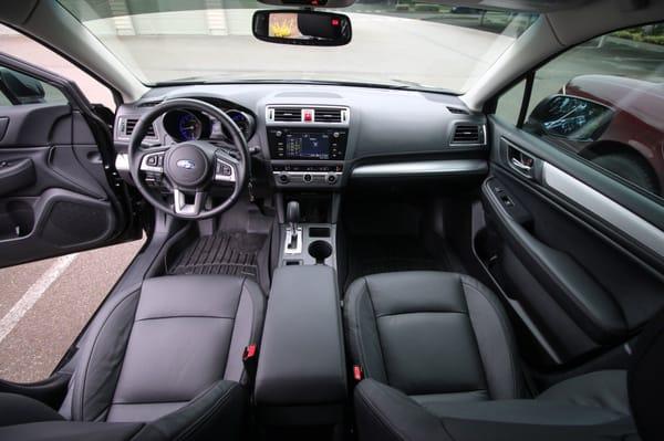 Leather seats installed on my 2015 Subaru Legacy