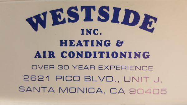 Westside Heating & Air Conditioning