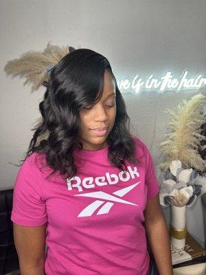 Closure sew in