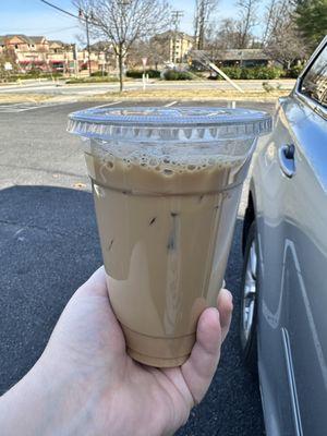 Salted caramel cold brew