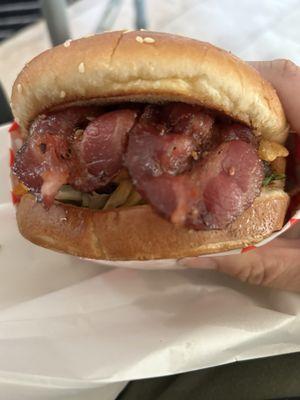 Double Bacon burger (#12).. so delicious!