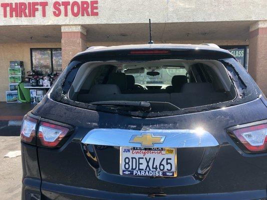 chevy rear glass window repairs