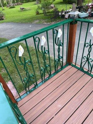 Custom designed balusters