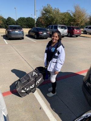 Weekend softball tourney in beautiful Plano.   Very nice fields!