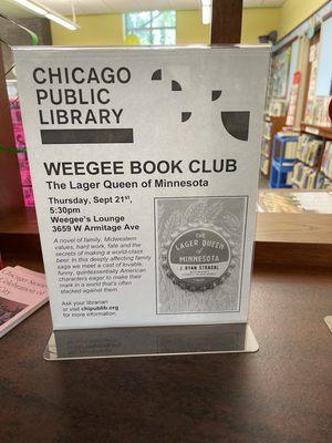 One of the book clubs from Logan Square branch.