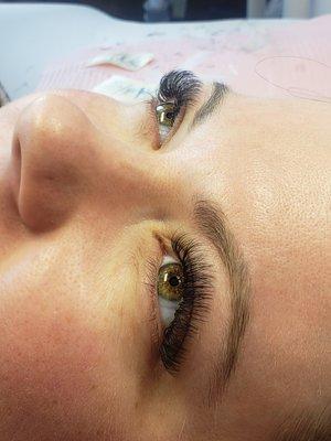 Hybrid lash extensions