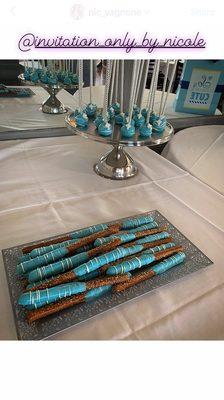 Baptism Pretzel Rods