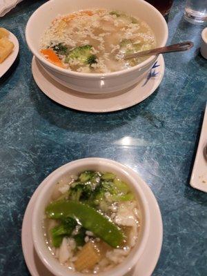 Sizzling Chicken Soup with no mushrooms