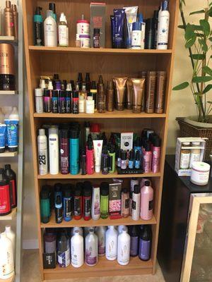 Creative Beauty Salon has the best products for all hair types. Love the selections.