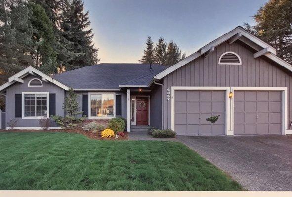 Home sold in Bellevue