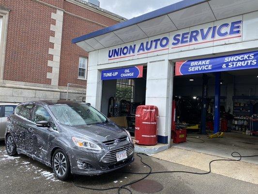 Complementary Car Wash After Brake Service