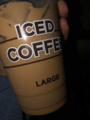 Tasty iced coffee