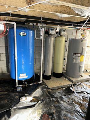 Water Filtration System and Water Heater