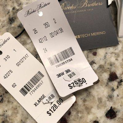 Staff used stickers to INCREASE prices prior to fake "sale"