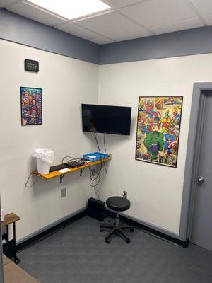 Avengers Themed Room  Kent Vet Clinic
 Veterinarian East Cobb - Marietta