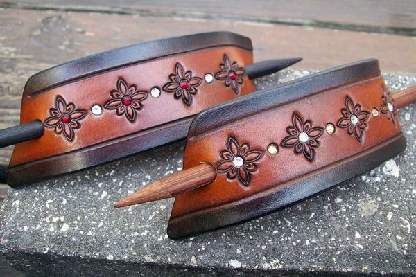 Leather Hair Accessories