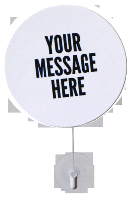 You supply the message we supply the mover! Get it with your favorite saying, a photo or even an emoji